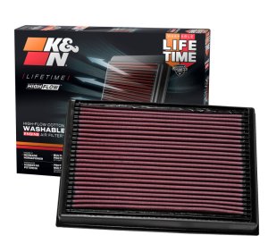 Nissan Titan XD Air Filter - K&N Engineering - Drop In - `16-`17